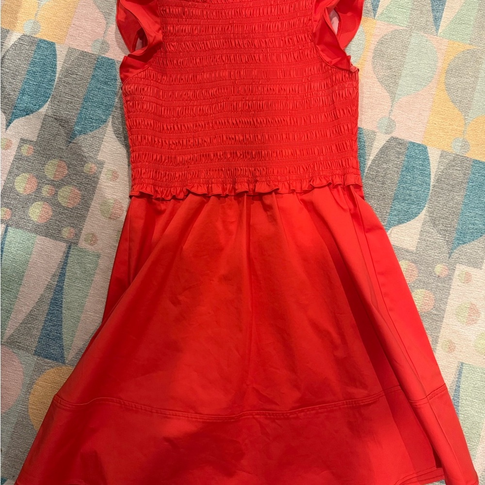 Red Woman’s Dress